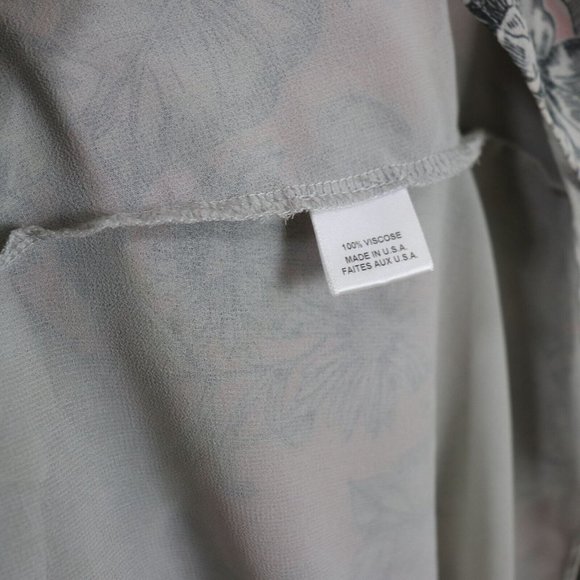 Misa Los Angeles Dress Womens M Smocked Blouson Pink Boho Chic Midi - Picture 16 of 16